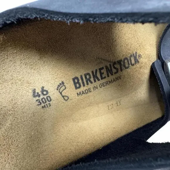 Birkenstock Mens Oiled Black Arizona Strap Sandals Sz 13 EU 46 New w/o Tags
